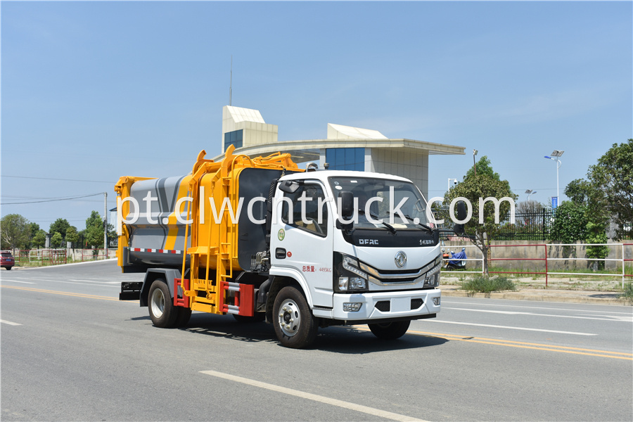 kitchen waste truck images